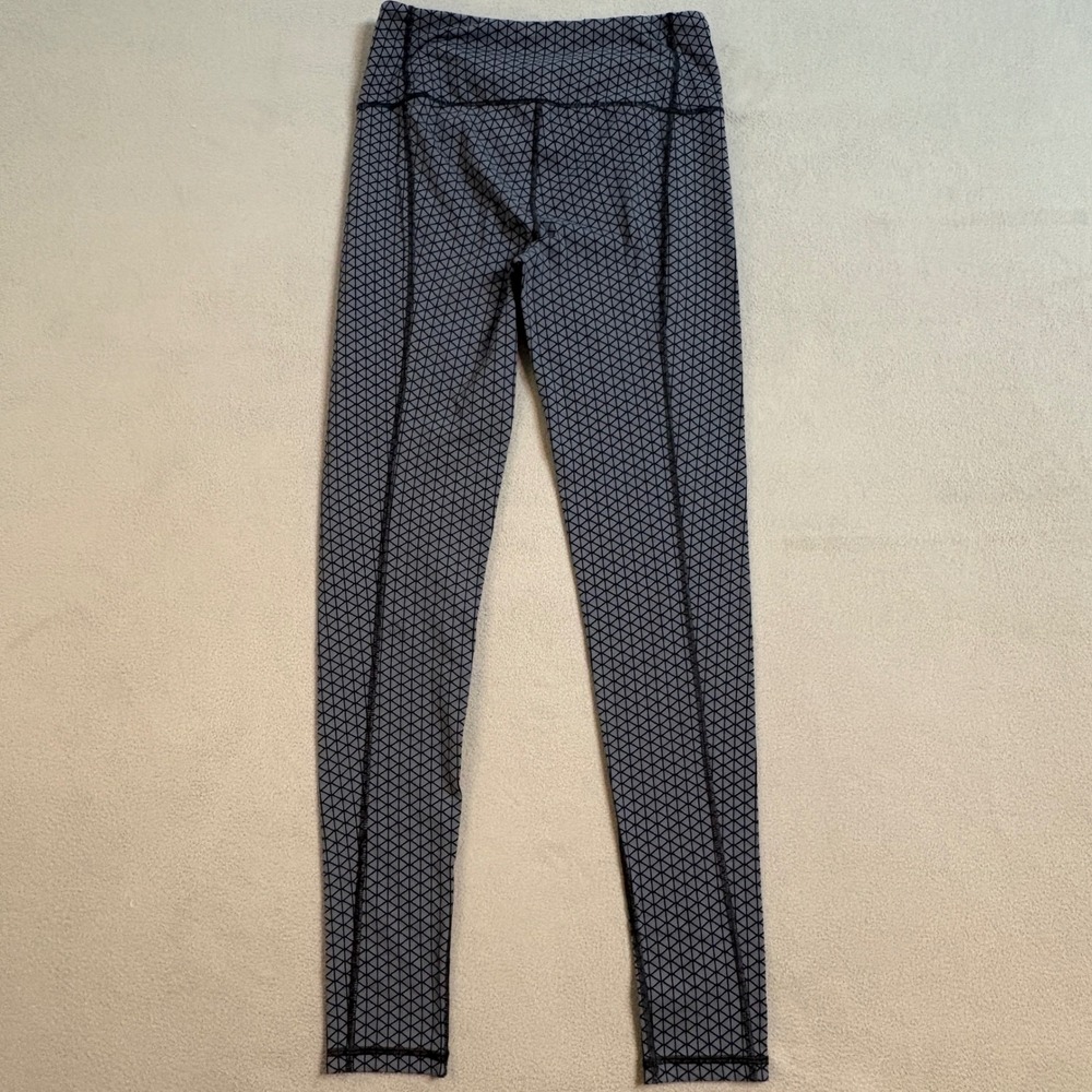 Victoria's Secret VSX Sport Leggings Women Small Gray Geometric Athletic Pants - Picture 8 of 12